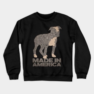 MADE IN AMERICA PITBULL Crewneck Sweatshirt